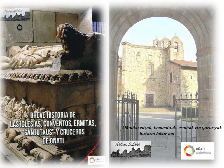 Presentación del libro "Breve historia de las iglesias, conventos, ermitas, "santutxus" y cruceros de Oñati"