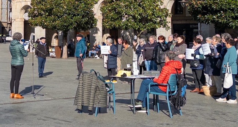 Concentración por unas pensiones dignas