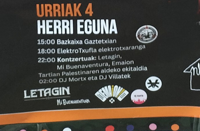 Concierto de Letagin, Mi buenaventura y Emaion Concierto de Letagin, Mi buenaventura y Emaion