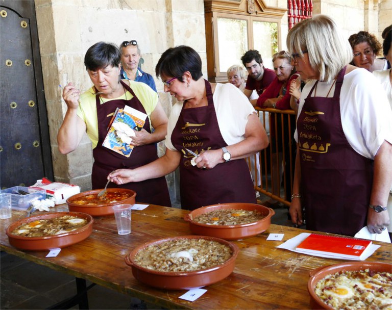 Concurso de sopas de ajo