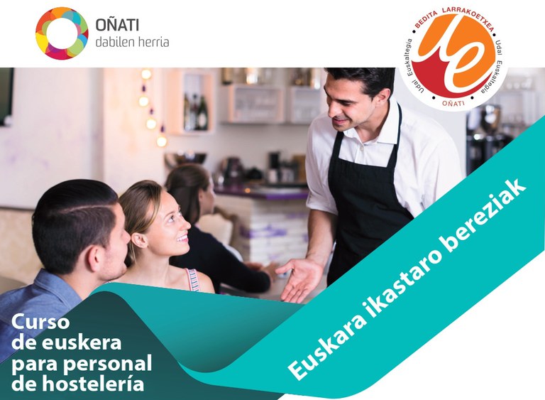 Último día para matrícularse en el curso de euskera para personal de hostelería