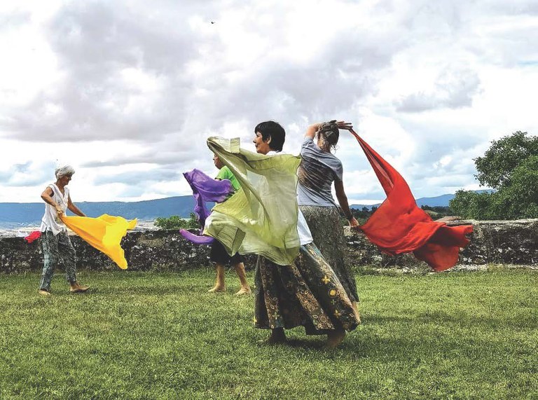 Comienzo del grupo de "Danza Libre"