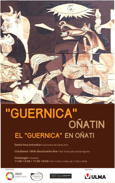 El "Guernica" de chocolate en Oñati