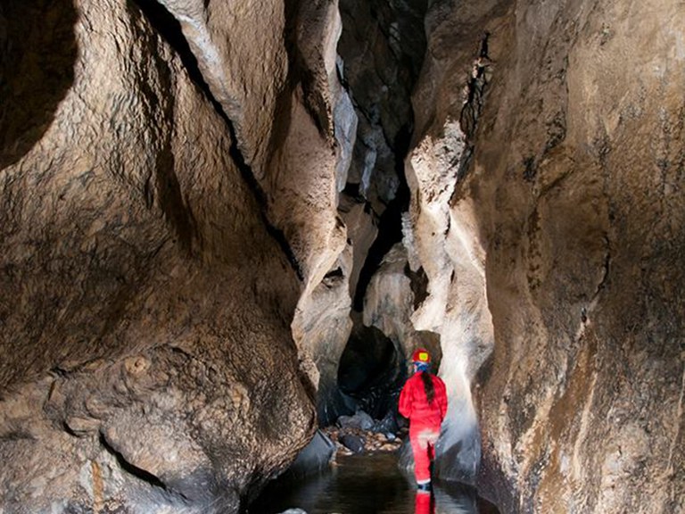 Espeleoabentura en Arrikrutz