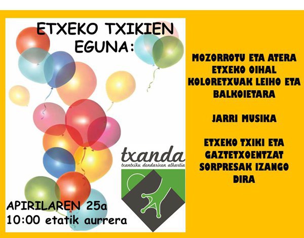 Etxeko txikien eguna