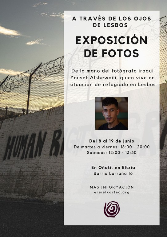 Último día de la exposición fotográfica "A traves de los ojos de Lesbos"