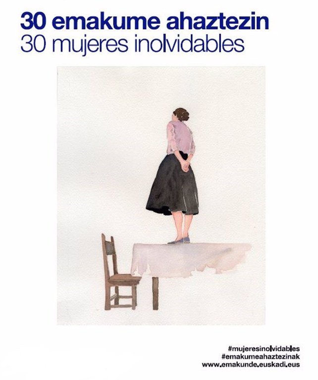 Exposición “30 emakume ahaztezin-30 mujeres inolvidables”