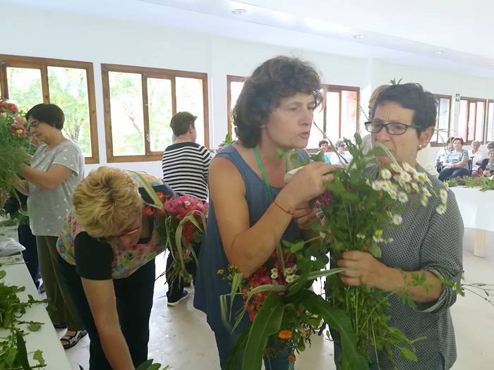 Taller de composición del ramo de San Juan