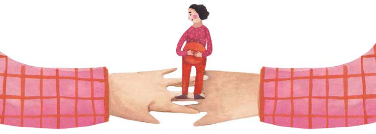 Sesión del taller "Madres en tribu"