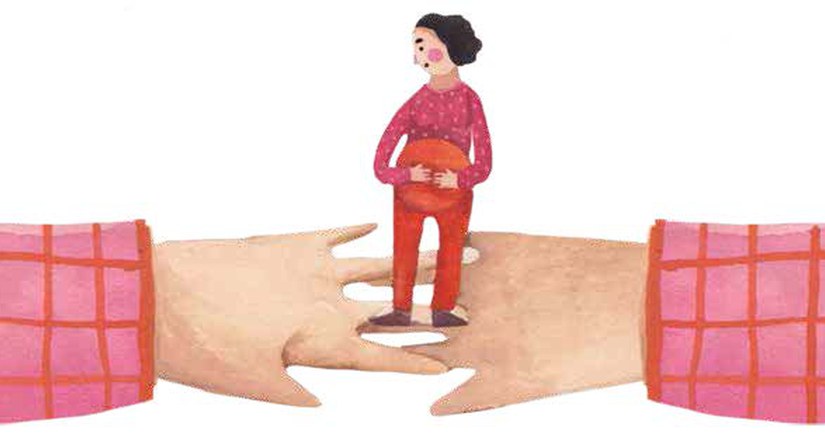 Sesión del taller "Madres en tribu"