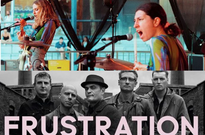 Pinpilinpussies y Frustration en directo