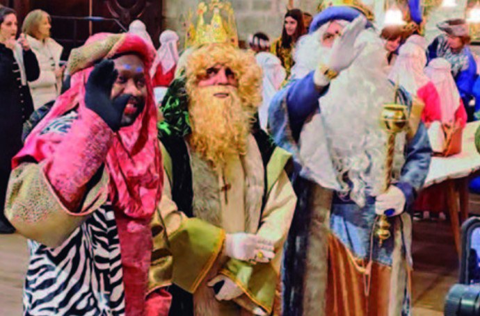 Cabalgata y recibimiento a Melchor, Gaspar y Baltasar