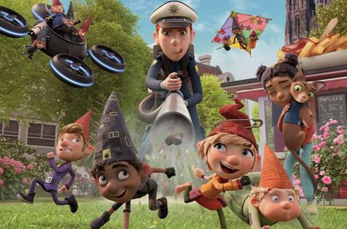 Sesión de cine infantil