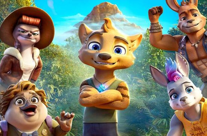 Sesión de cine infantil