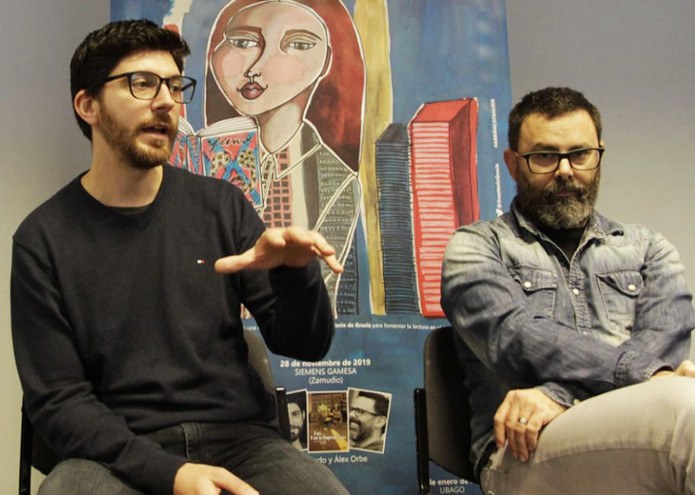 Tertulia sobre el comic con José Antonio Pérez Ledo y Alex Orbe