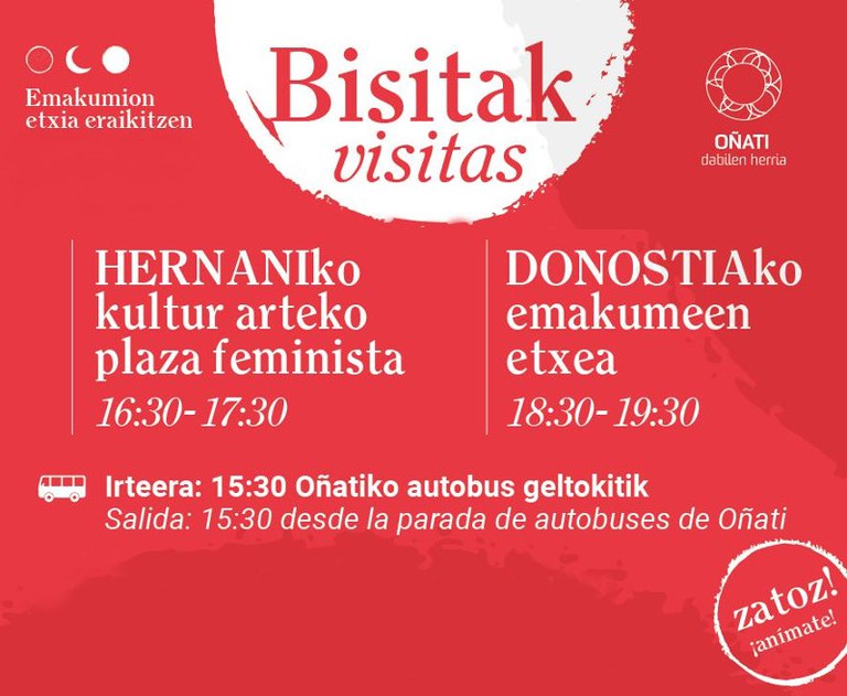 Visita a las Casas de las Mujeres de Hernani y Donostia