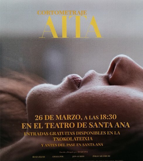 "Aita" film laburraren estreinaldia