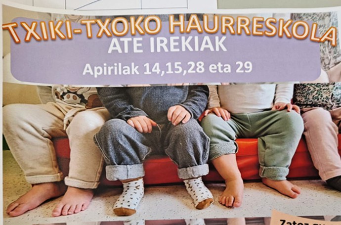 Ate irekiak Txiki-Txoko haurreskolan