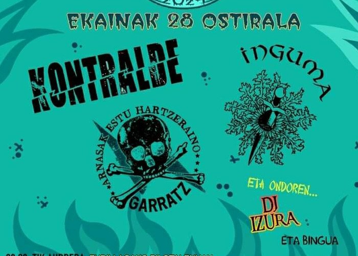 Zubillagako jaixetako kontzertuak