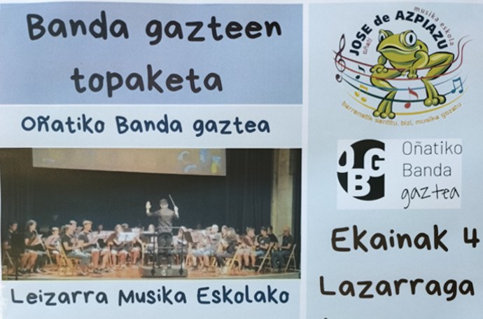 Banda gazteen topaketa