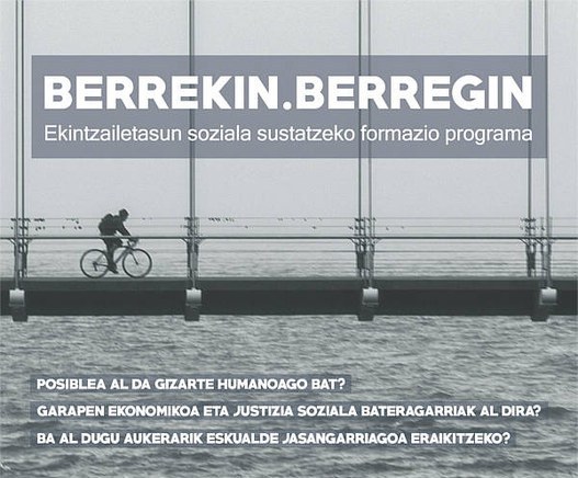 "Berrekin.Berregin" formazio programaren bigarren edizioaren aurkezpena.