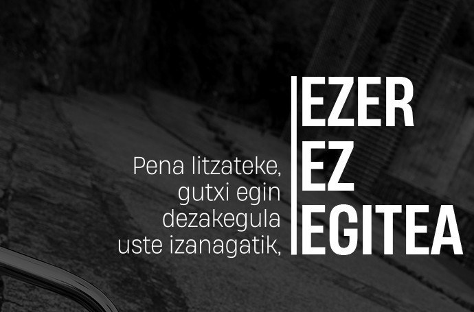 "Ezer Ez Egitea" dokumentalaren emanaldia
