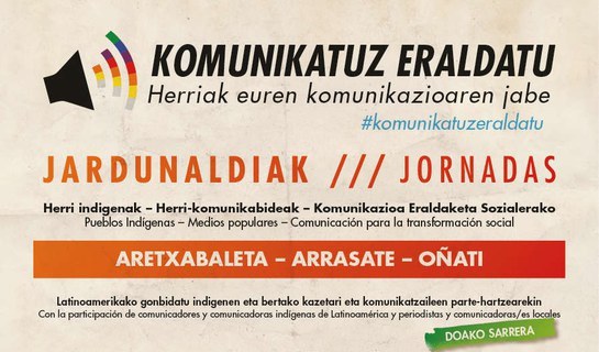 Herri indigenek egindako dokumentalen emanaldia