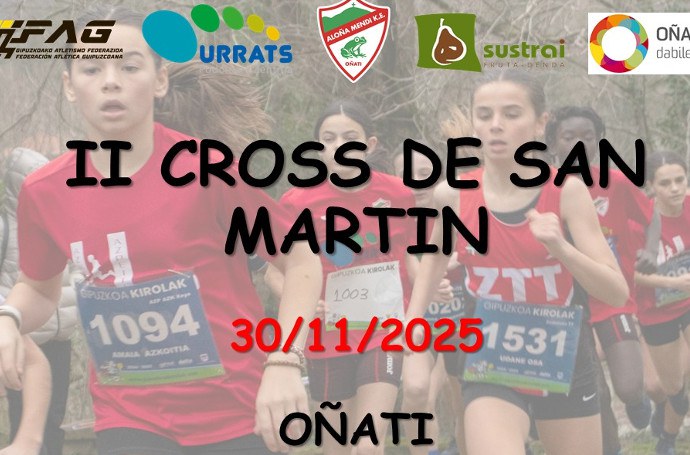 II. San Martineko eskolarteko krosa