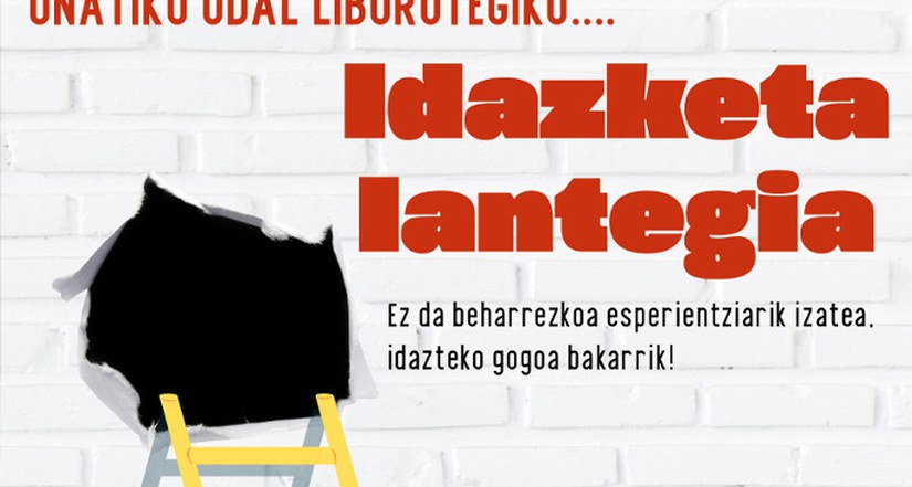 Idazketa lantegiaren saioa