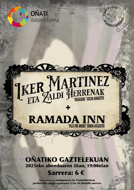 Iker Martinez eta Zaldi Herrenak eta Ramada Inn taldeen kontzertua