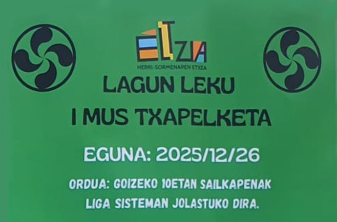 Lagun Leku I. Mus txapelketa