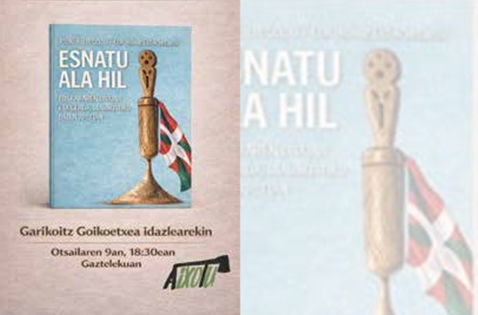 "Esnatu ala hil" liburuaren aurkezpena