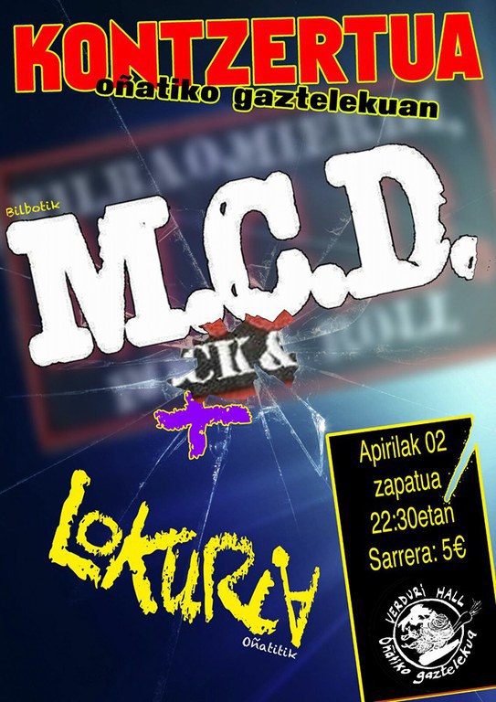 MCD eta Lokuria zuzenean