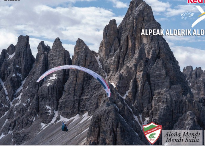 Mendi astea: Red Bull X-Alps Mendi astea: Red Bull X-Alps
