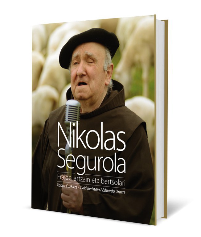 "Nikolas Segurola fraide, artzain eta bertsolaria" izeneko liburua aurkezpena