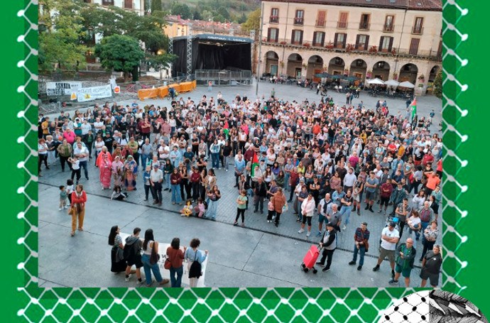 Oñati Palestinarekin taldearen aurkezpena