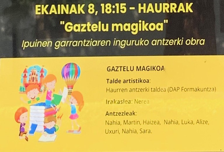 "Gaztelu magikoa"