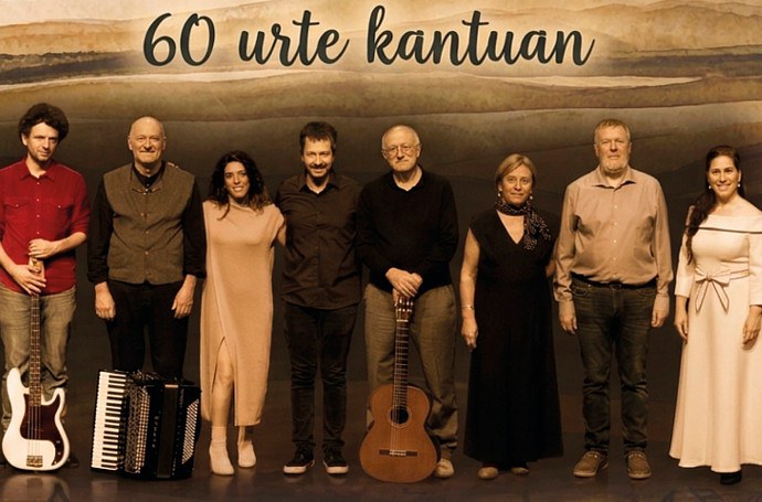 Oskarbi 60 urte. Gandiaga omenduz