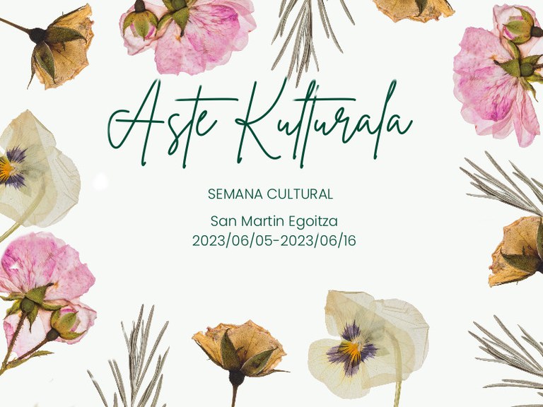 San Martin Egoitzako aste kulturala,  Bingo berezia eta txokolate jana