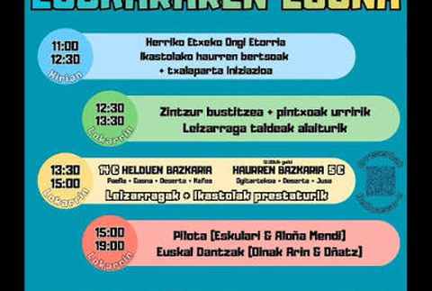 100en bat herritarrek parte hartuko dute Beskoitzeko Euskararen Egunean, bihar