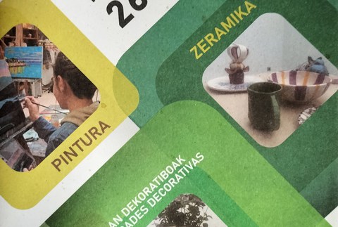 183 plaza eskaintzen dira eskulan ikastaro ezberdinetan aurten