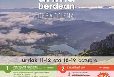 “Bizi urria Euskadiko arima berdean” egitasmoa antolatu du Debagoieneko Turismo departamentuak