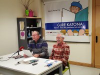 “Gure katona” liburua osatu du Roberto Altunak