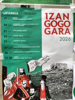 “Izan gogo gara” jardunaldi berriak astelehenean hasiko dira