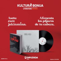 “Kultura bonuak” eskuragarri daude Hirukar, Altuna, Ibarrondo eta Haritza liburu dendetan