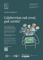 “Udaberrian zuk erosi, guk saritu” kanpainari ekin dio Txanda dendarien elkarteak, gaur