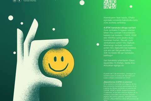 “Zortea Oñatiko dendetan dago!” kanpaina abiatu du Txanda elkarteak