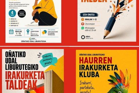2026-2027 ikasturteko eskaintza gertu du Udal liburutegiak