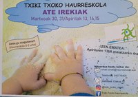 5 ate ireki jardun antolatu dituzte Txiki Txoko haurreskolan