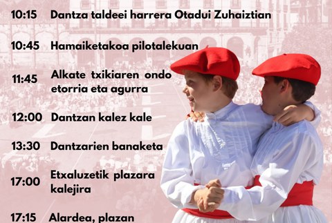 600 neska-mutikok parte hartuko dute domekako Haurren Egunean
